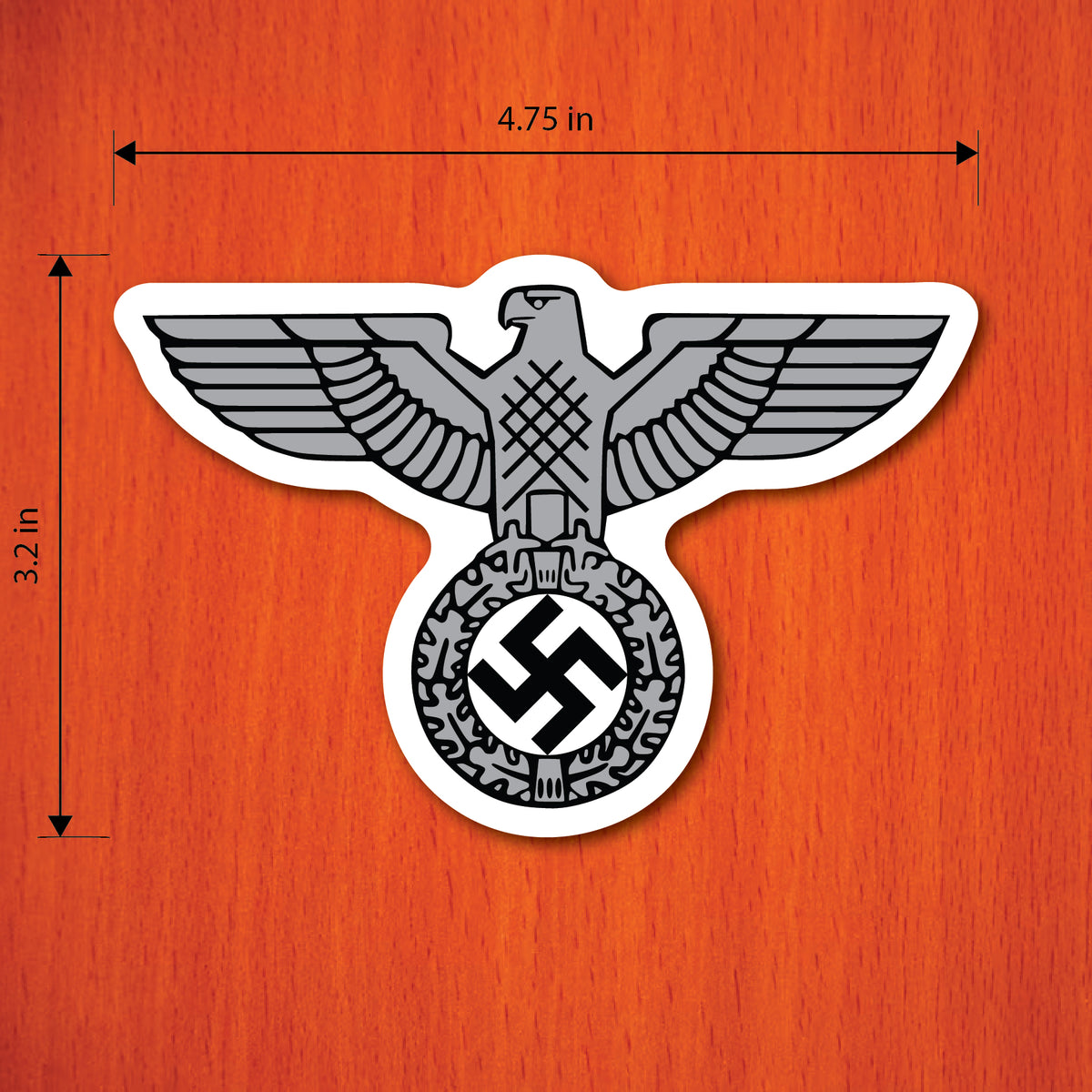 Parteiadler Die-Cut Sticker