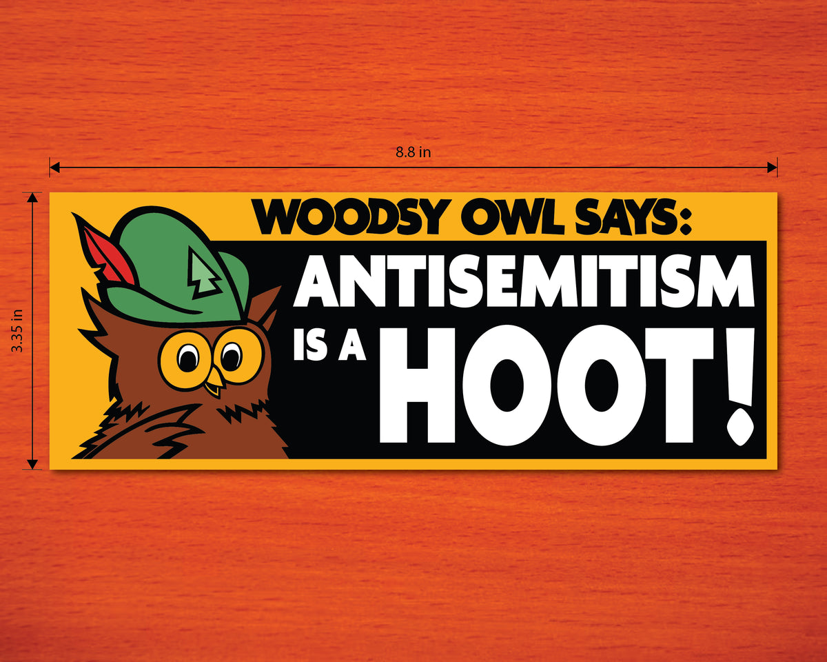 Woodsy Owl Bumper Sticker