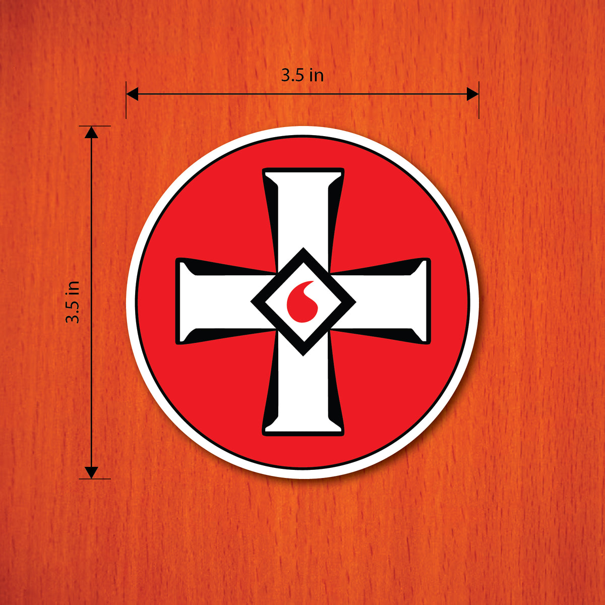 Klan Die-Cut Sticker
