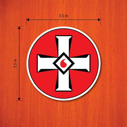 Klan Die-Cut Sticker
