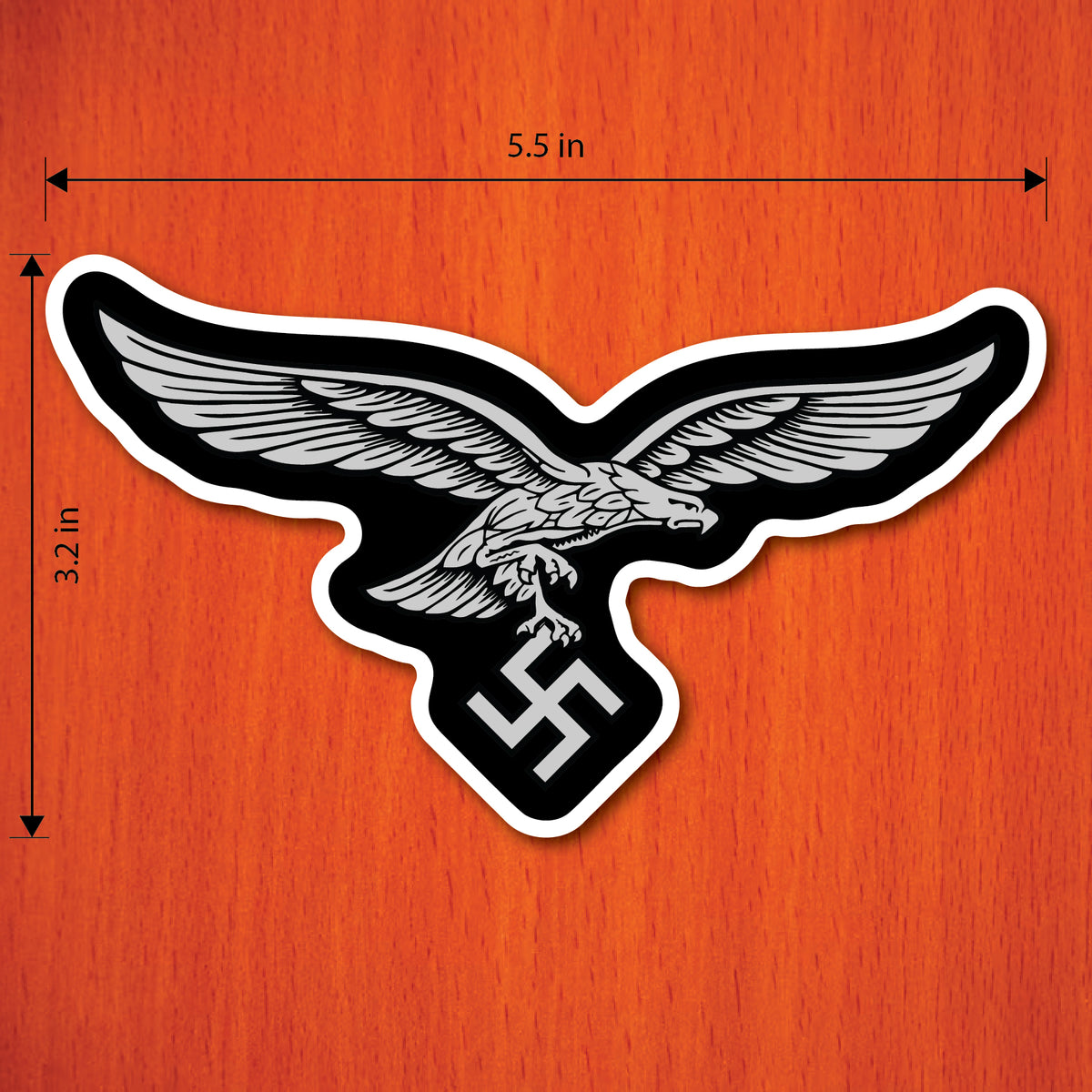Luftwaffe Hoheitsabzeichen Die-Cut Sticker