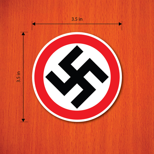 NSDAP Party Roundel Die-Cut Sticker