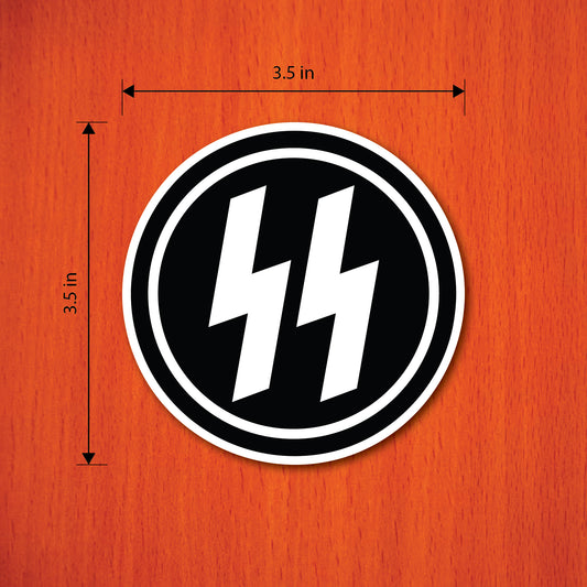 SS Sig Runes Die-Cut Sticker