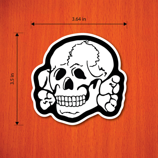 Totenkopf Die-Cut Sticker