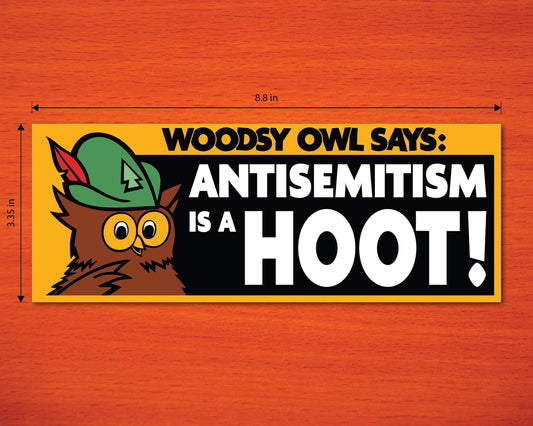 Woodsy Owl Bumper Sticker
